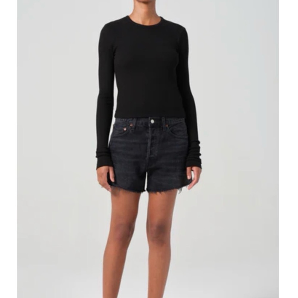 Agolde Parker Long Short in Fright